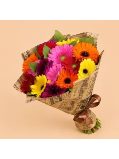 Colorful Gerbera Bouquet