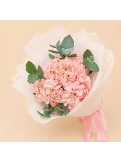 Pink Hydrangea Bouquet