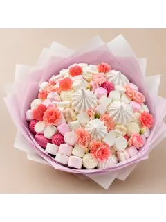 Pink Meringue Bouquet