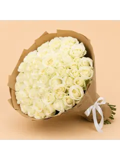 51 White Roses