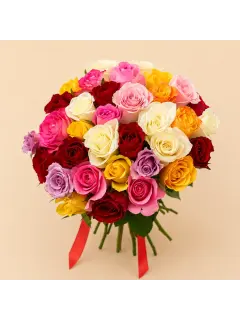Rainbow Roses