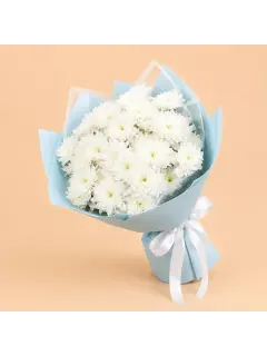White Chrysanthemum Bouquet