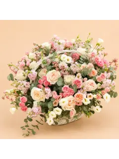 Garden Rose Basket XL