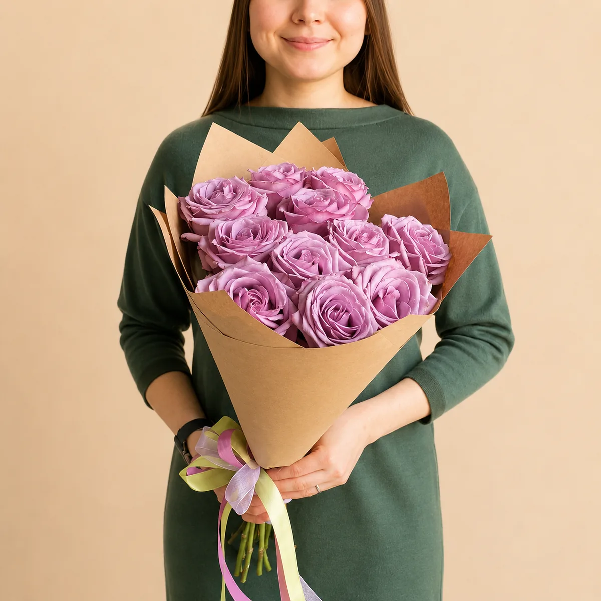 Lavender Roses Bouquet