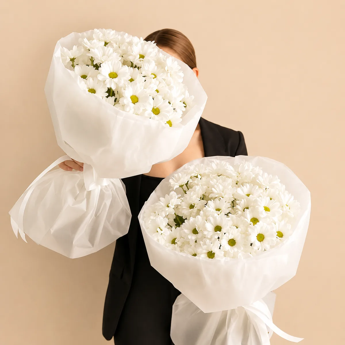 White Chrysanthemum Bouquet