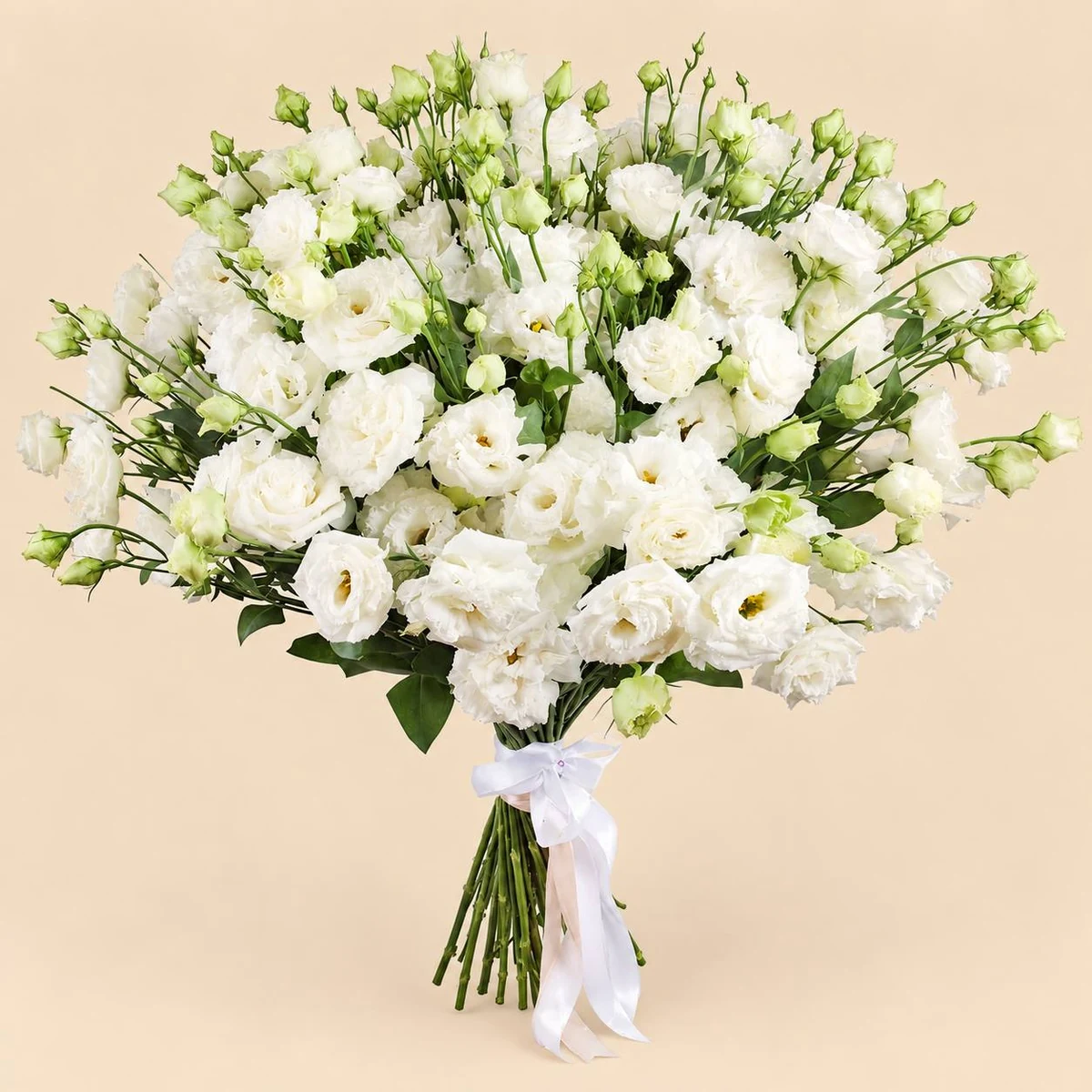 White Lisianthus Bouquet